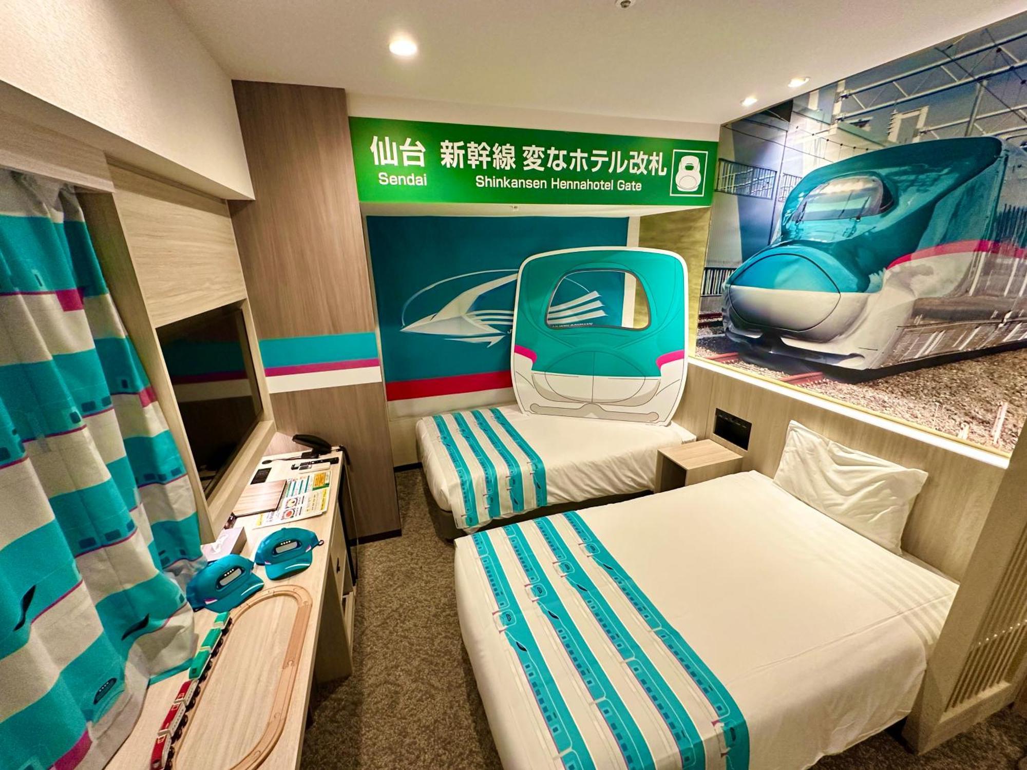 Henn Na Hotel Sendai Kokubuncho المظهر الخارجي الصورة